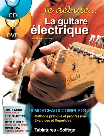 Je débute la guitare électrique (avec CD et DVD) Visuel
